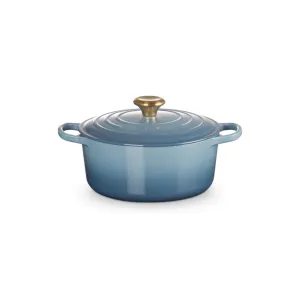 Le Creuset Signature Round Casserole Chambray 24cm