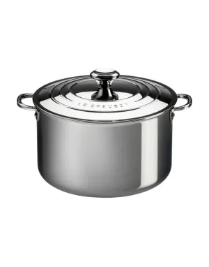 Le Creuset Signature Stainless Steel Deep Casserole 20cm