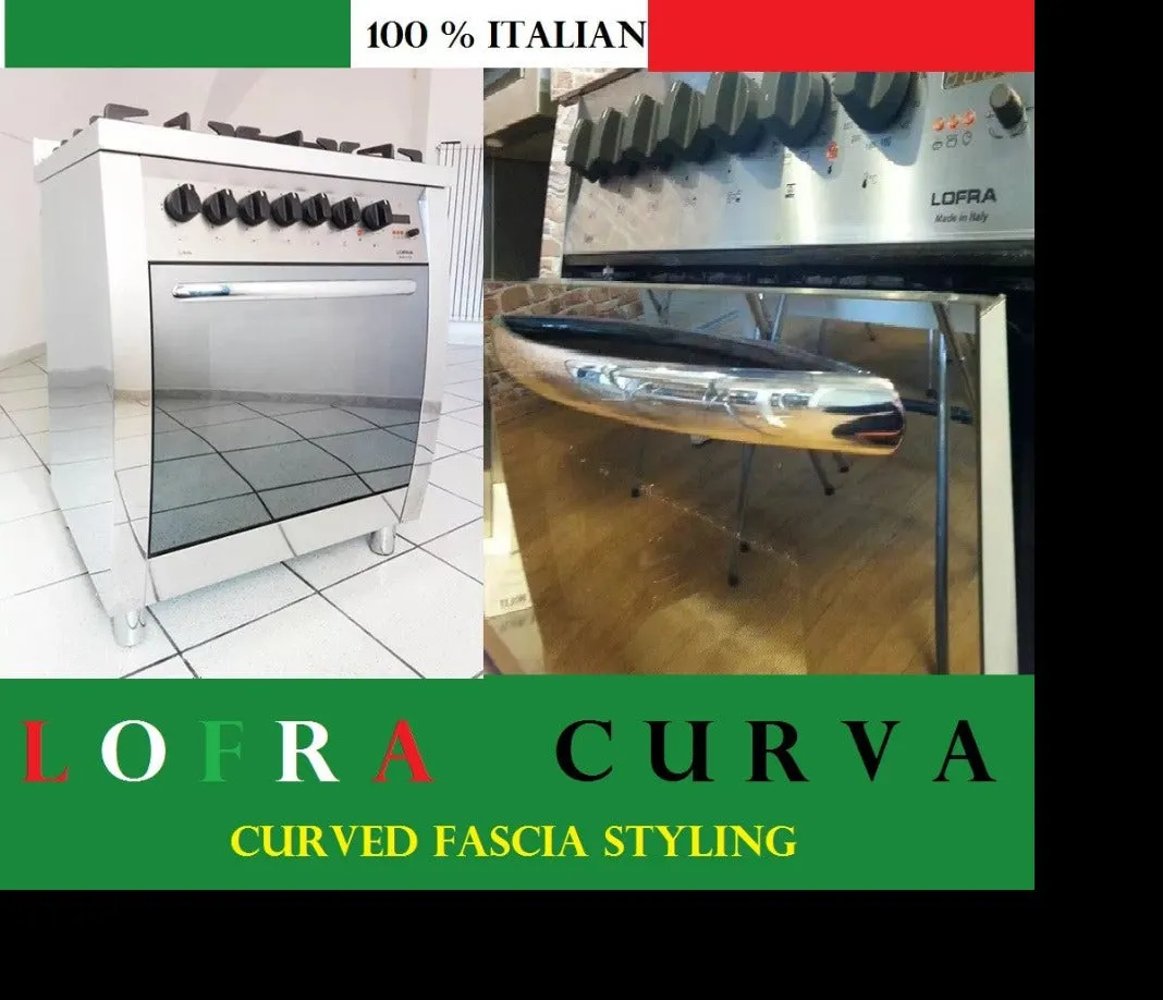 Lofra Curva 120 CSD126GV E/2Ci Gas Dual Fuel Range 120cm