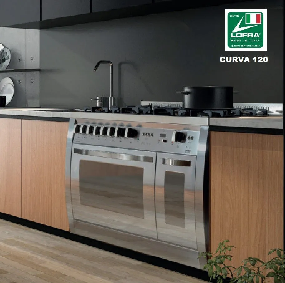 Lofra Curva 120 CSD126GV E/2Ci Gas Dual Fuel Range 120cm