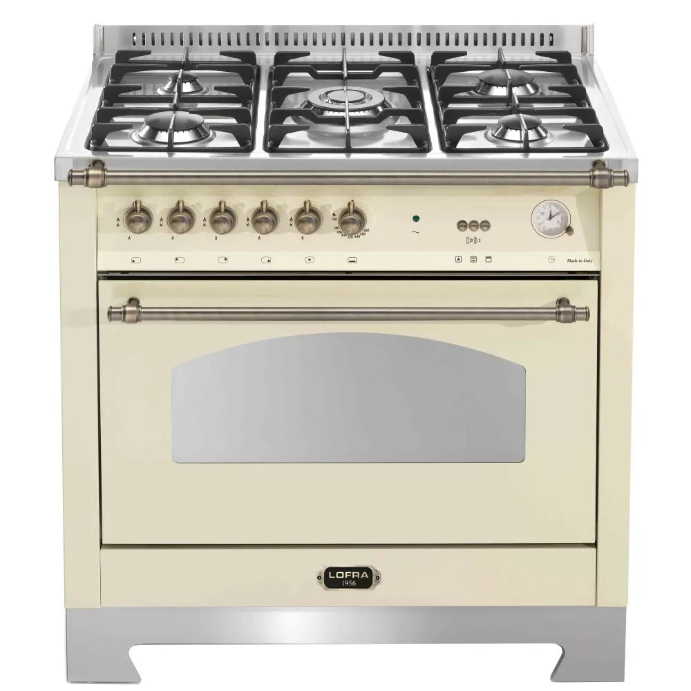 Lofra Dolcevita 90 RBIG 96MFT GvGt Gas Dual Fuel Range Cooker 90cm