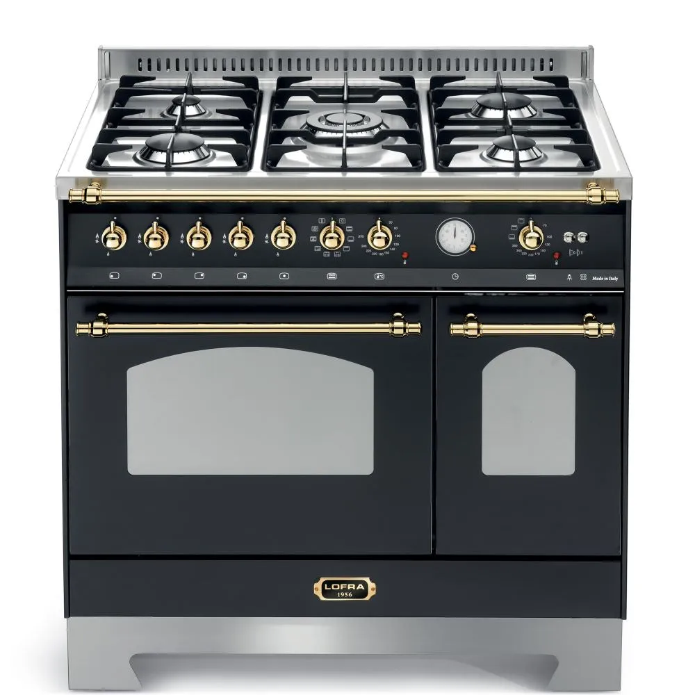 Lofra Dolcevita 90 RNMD 96MFTE Gas Dual Fuel Range Cooker 90cm