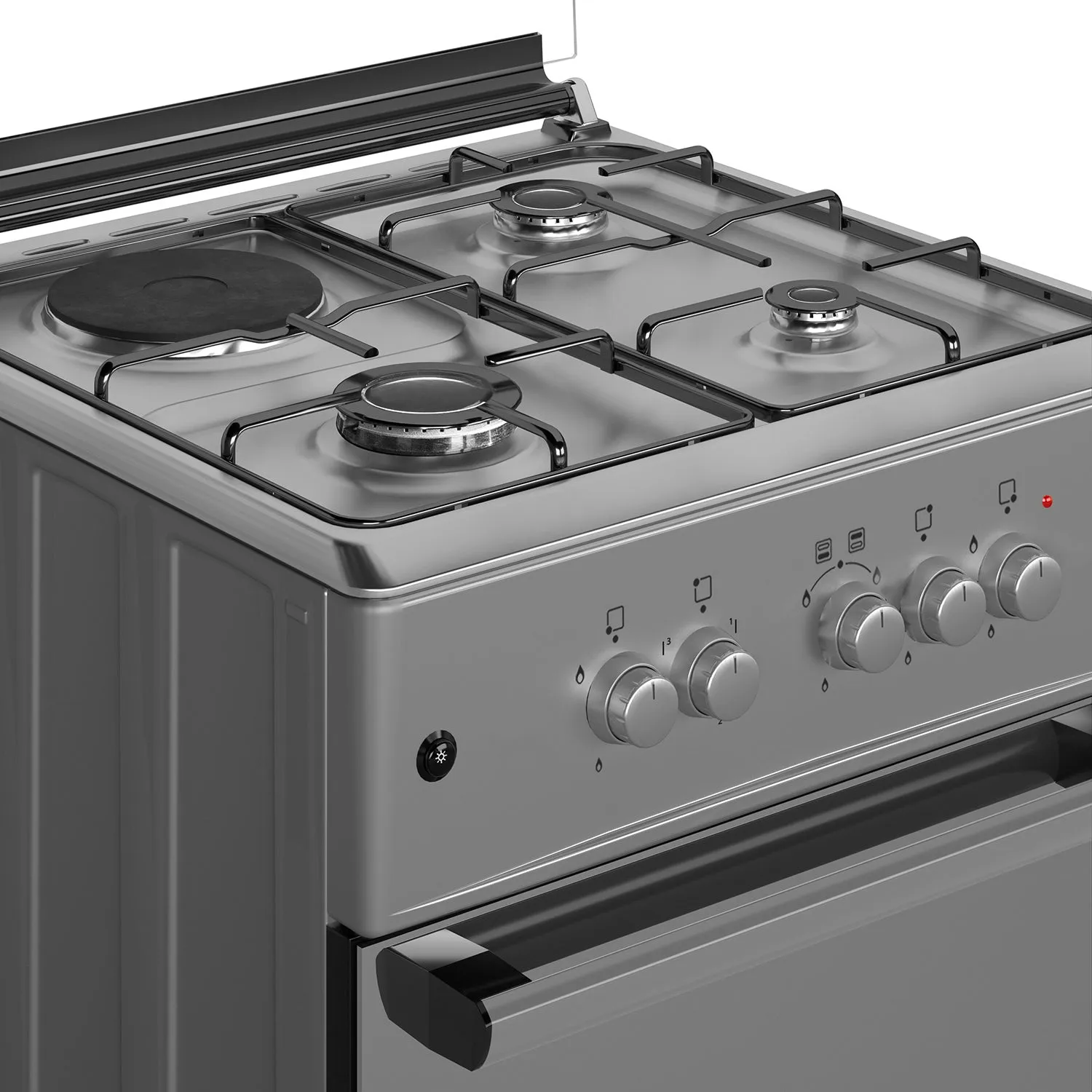 Maxi 60*60 (3 1) Burner Gas Cooker INOX