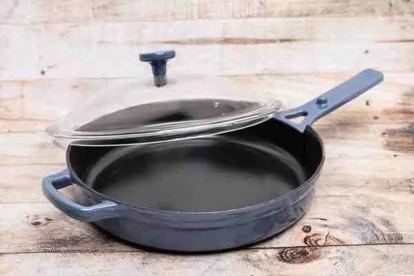 Our Place Cast Iron Always Pan - Blue Salt