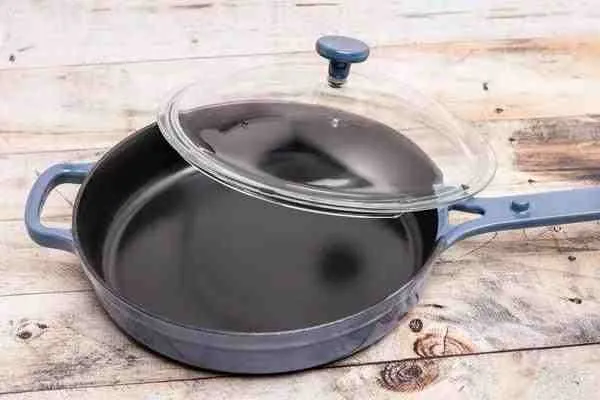 Our Place Cast Iron Always Pan - Blue Salt