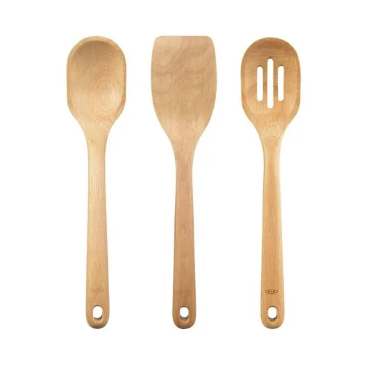 OXO 3-Piece Wooden Utensil Set