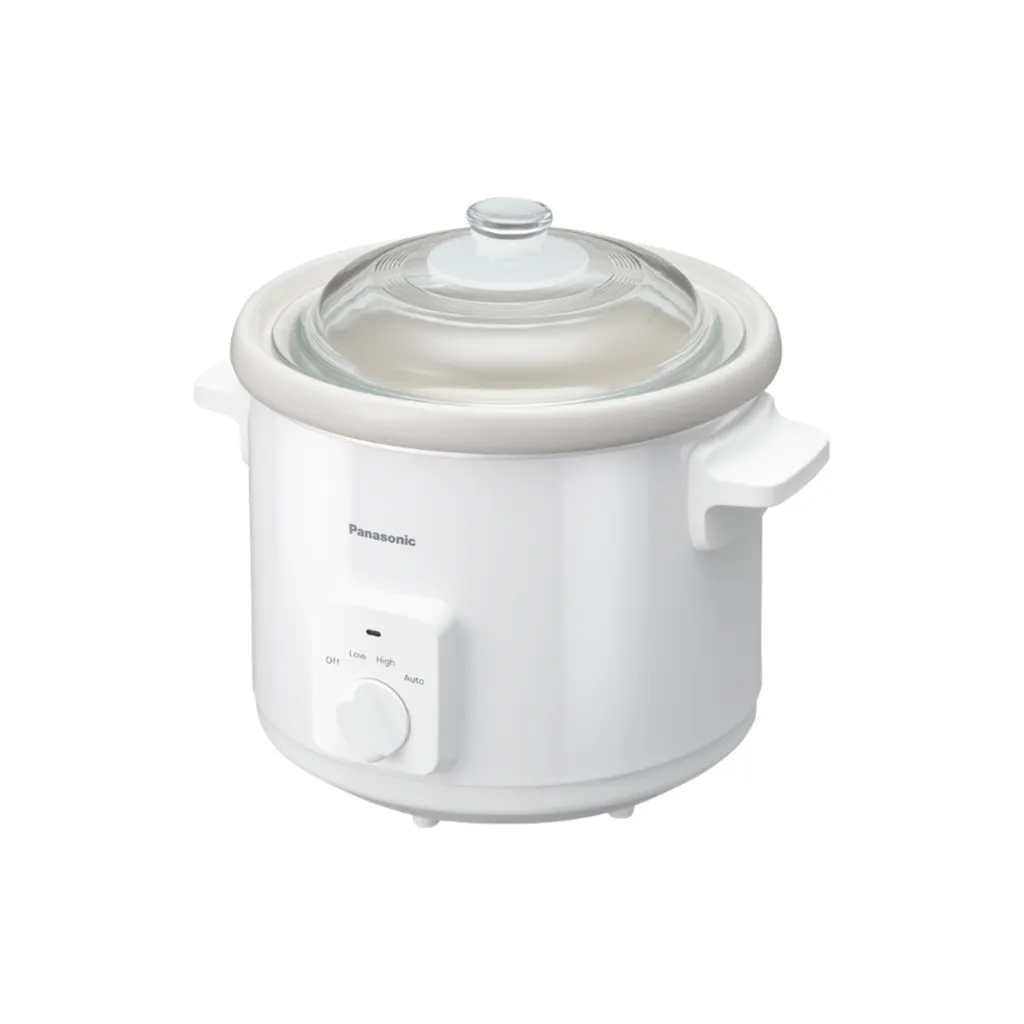 Panasonic NF-N31 3.0L 3 Heat Settings Glass Lid Slow Cooker