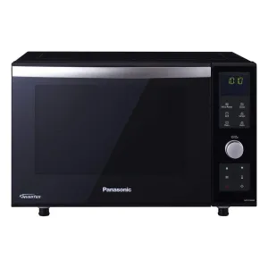 Panasonic NN-DF386BBPQ 3-in-1 Combination Flatbed Microwave Oven, 1000 W, 23 Litre, Black