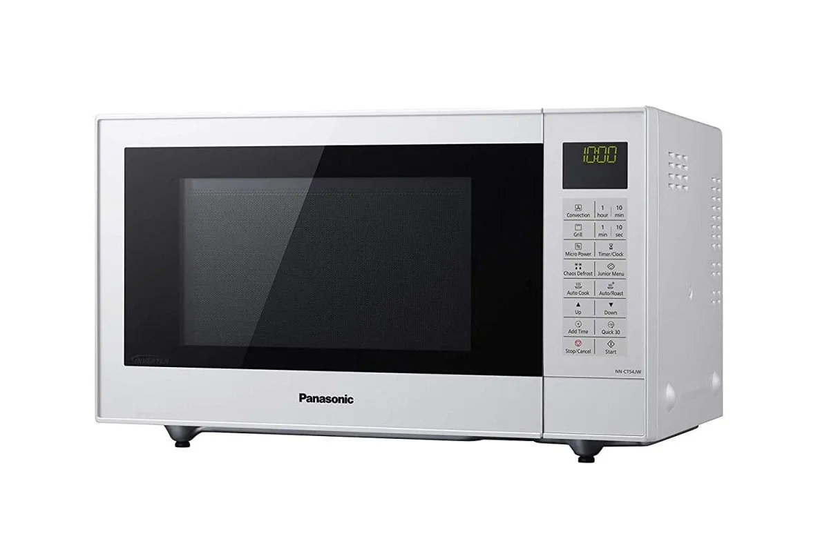 Panasonic NNCT54JWBPQ Microwave in White, Combination Microwave Oven 27 Litre