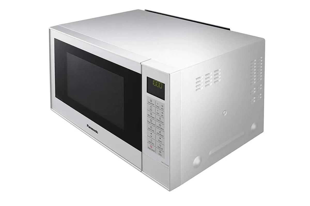 Panasonic NNCT54JWBPQ Microwave in White, Combination Microwave Oven 27 Litre