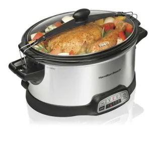 Ps 6qt Slow Cooker Silver