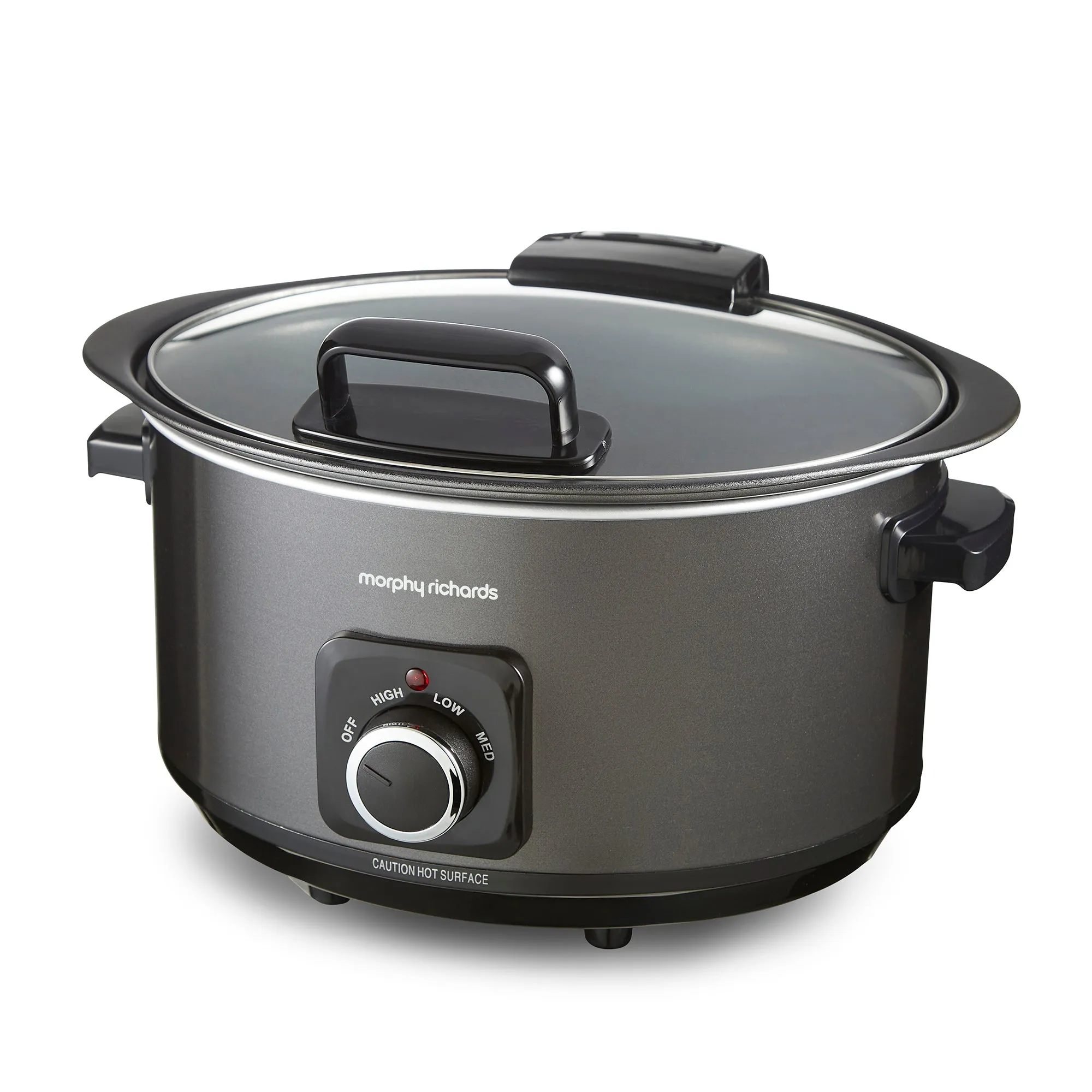 Sear & Stew 6.5L Hinged Lid Slow Cooker