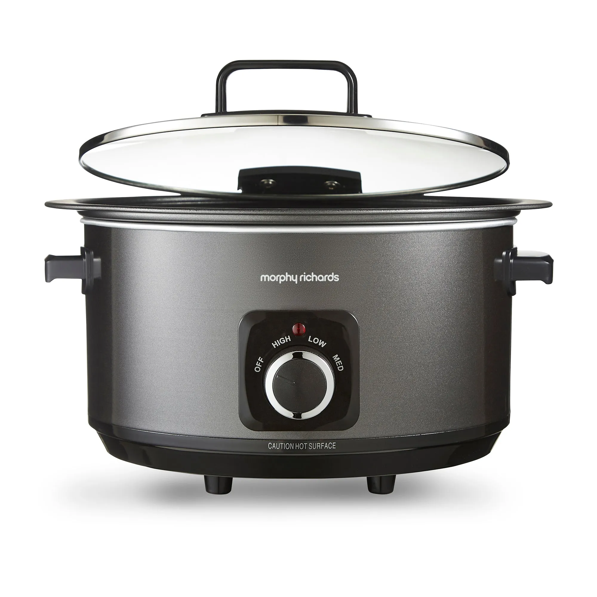 Sear & Stew 6.5L Hinged Lid Slow Cooker