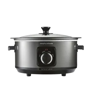 Sear & Stew 6.5L Hinged Lid Slow Cooker