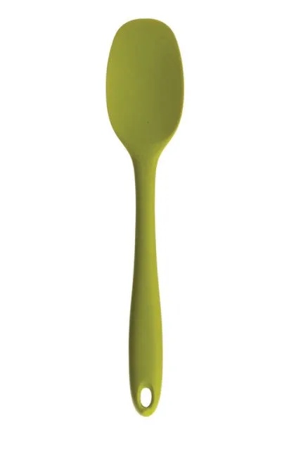 Silicone Spoon/ Spatula 11in - Green