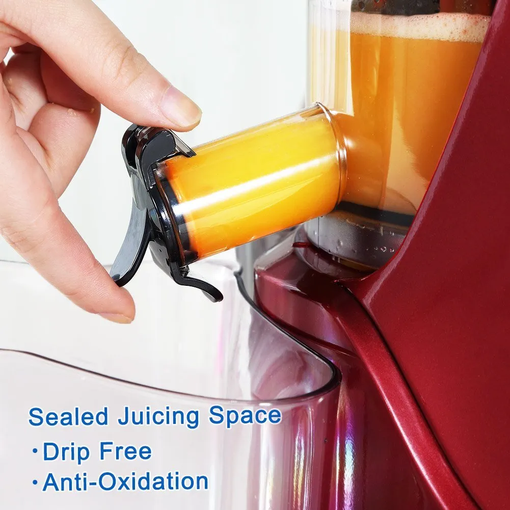 SKG Wide Chute Anti-Oxidation Slow Masticating Juicer