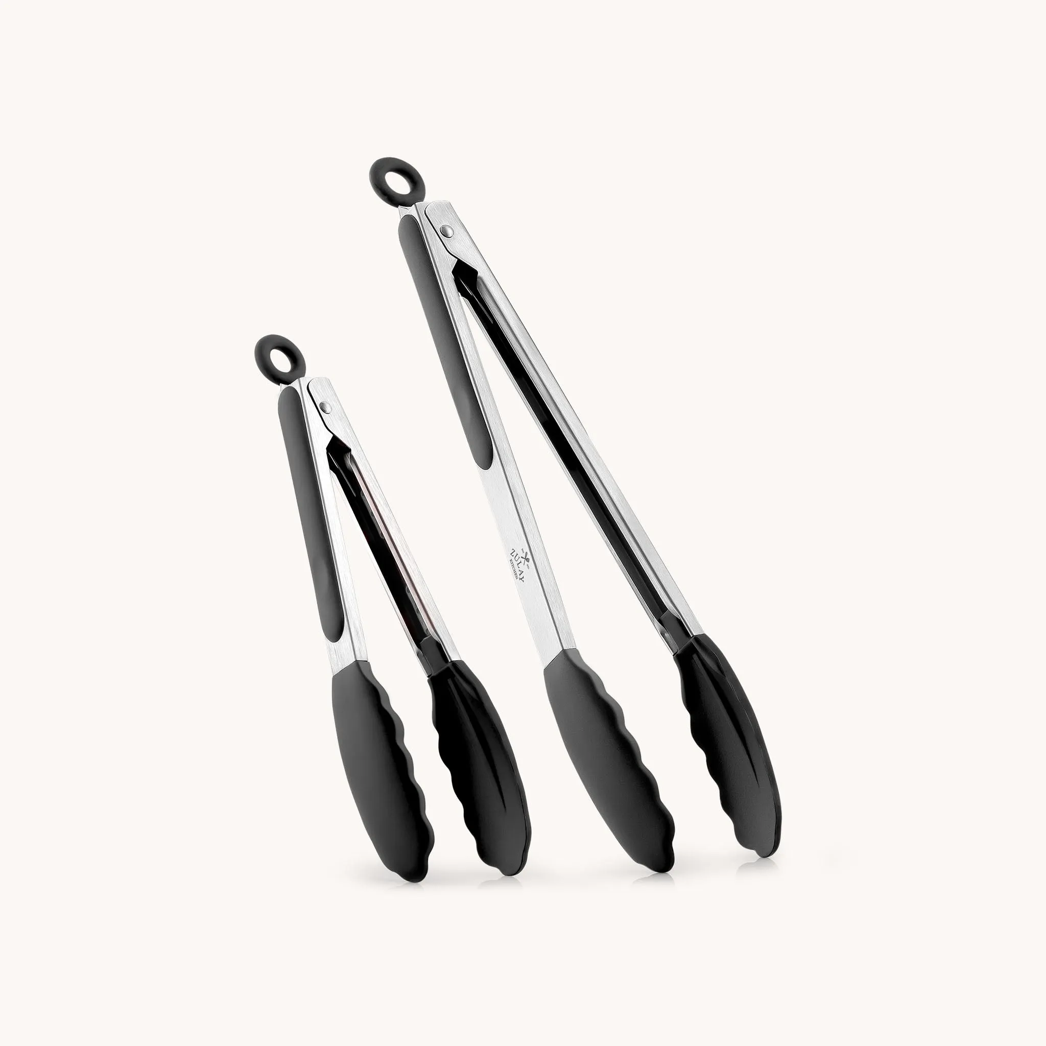 Stainless Steel Tongs Set - 12" and 9"