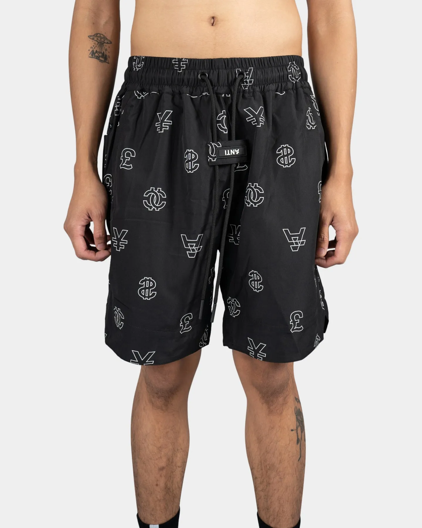 The Anti Order Non Cent Shorts Black/White