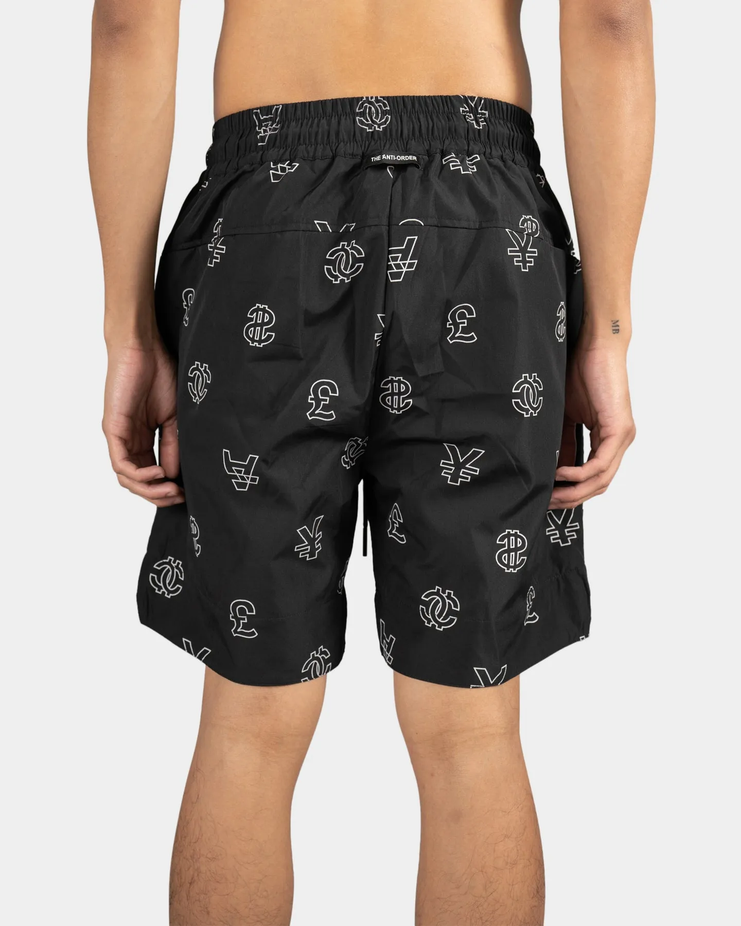 The Anti Order Non Cent Shorts Black/White