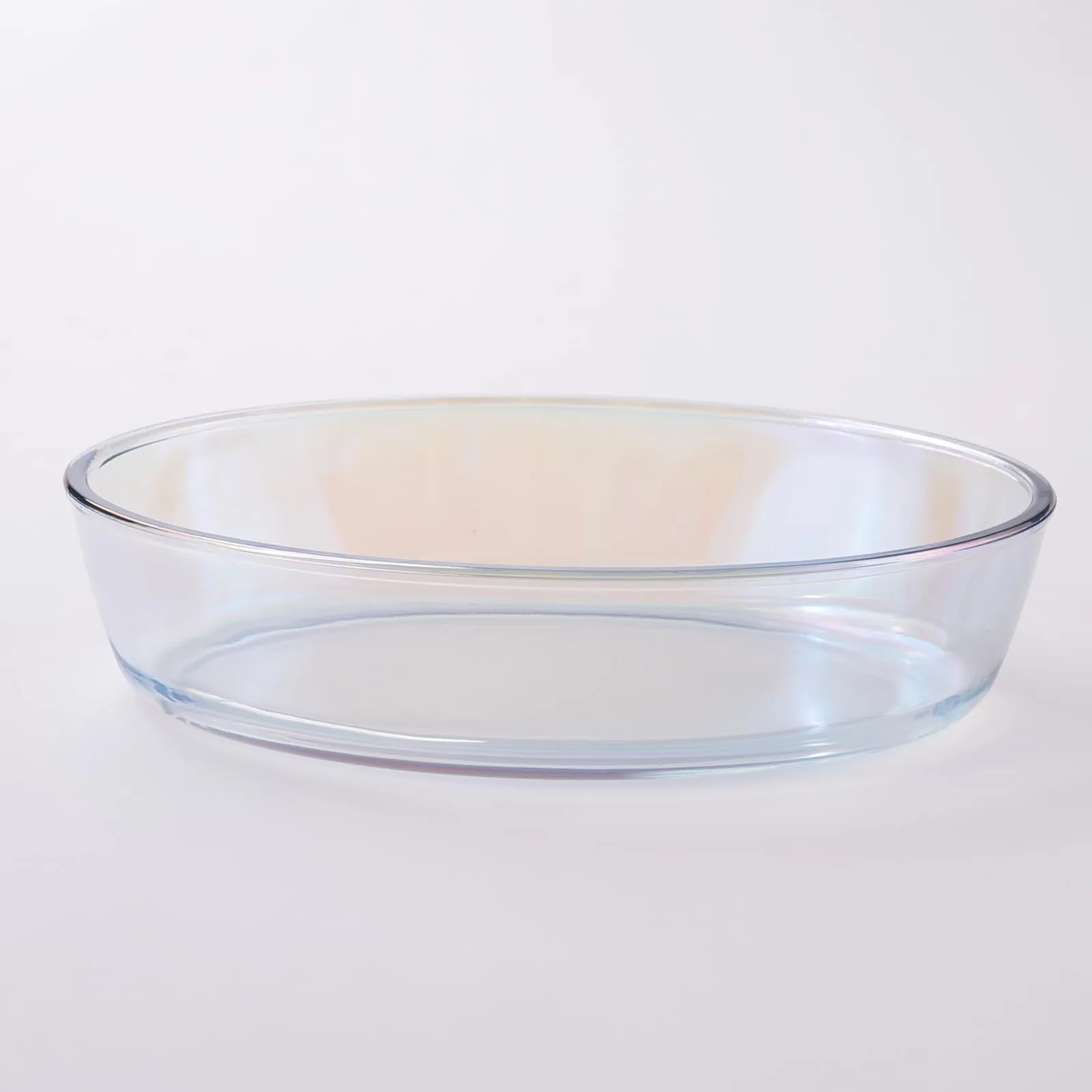 The Better Home Zeno Borosilicate (1.6L) Glass Baking Tray For Microwave Oven| Baking Dish | Baking Pan | Bake & Serve Dish | Bakeware | Glass Bowl For Microwave | Dishwasher Safe (Oval)