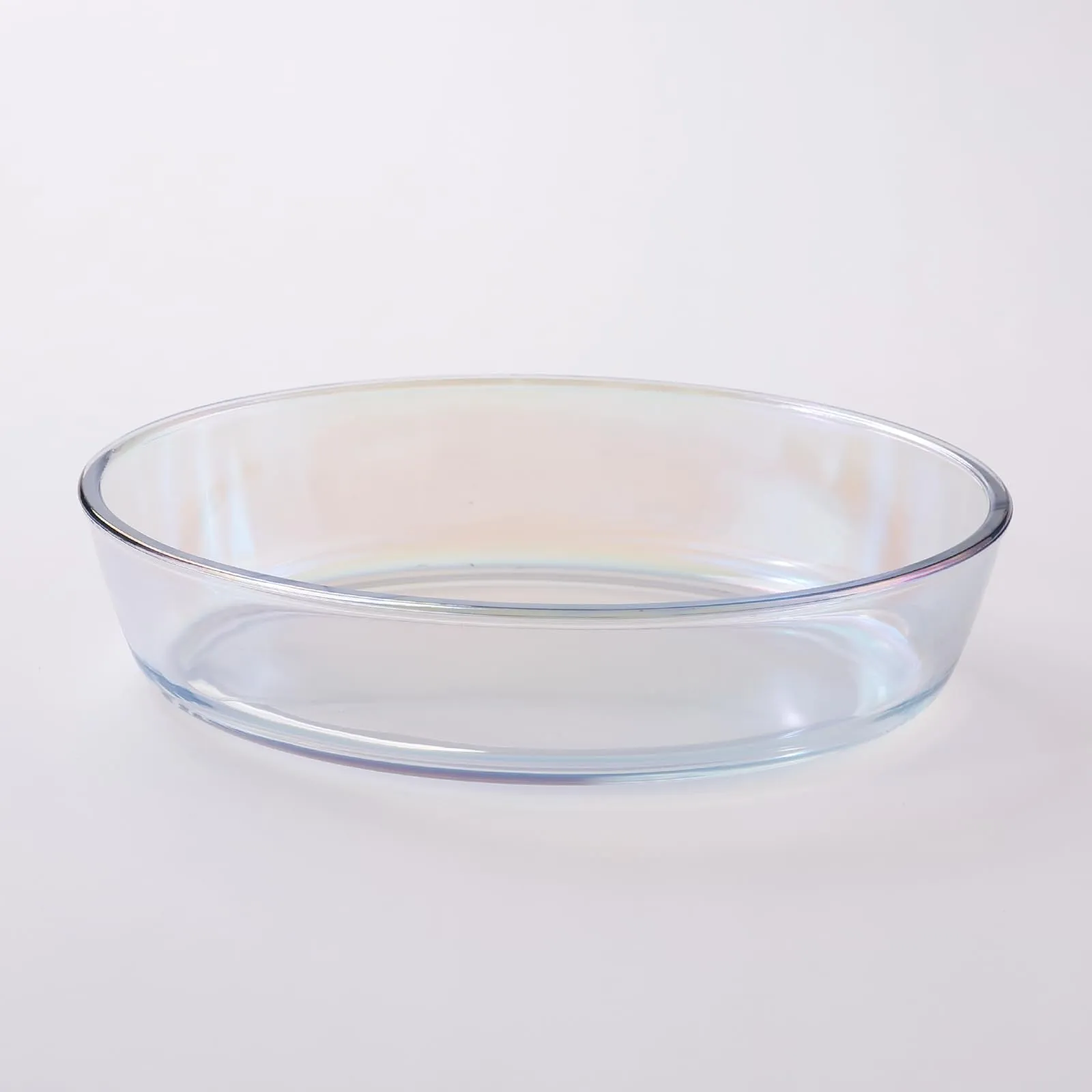 The Better Home Zeno Borosilicate (1.6L) Glass Baking Tray For Microwave Oven| Baking Dish | Baking Pan | Bake & Serve Dish | Bakeware | Glass Bowl For Microwave | Dishwasher Safe (Oval)