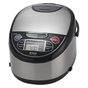 Tiger Micom Rice Cooker w/Tacook Cooking Plate JAX-T10U, T18U