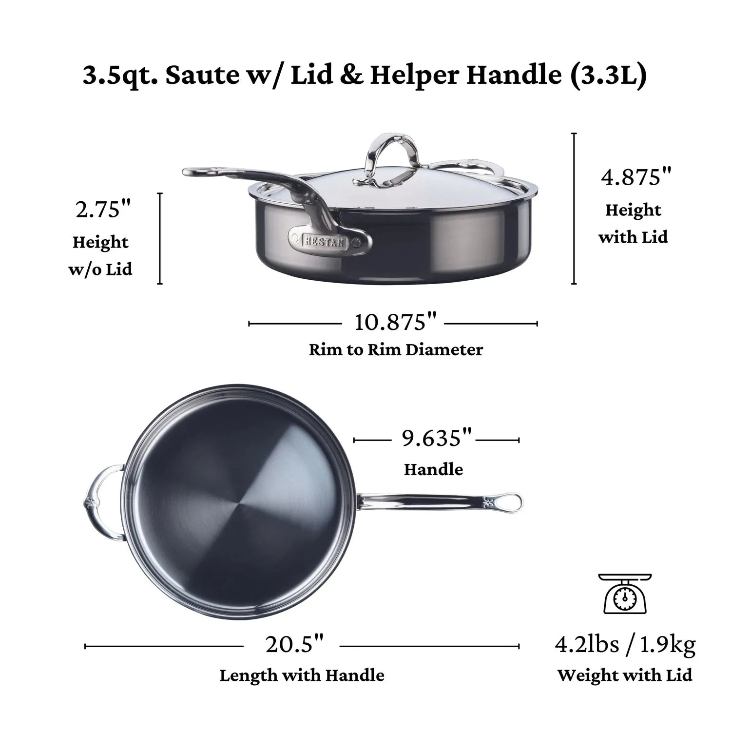 Titanium Sauté Pans