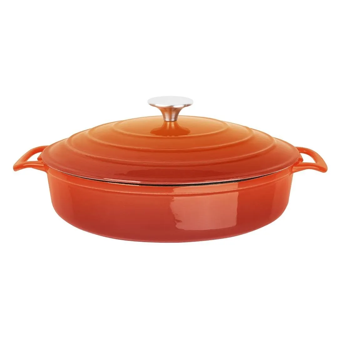 Vogue Round Sauté Pan 28cm, Orange - FS478