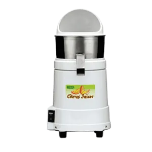 Waring JC4000 Compact 10" Wide Heavy-Duty Hi-Power Citrus Juicer With Splash Guard And 18,000 RPM Motor, 120V 1.2 HP