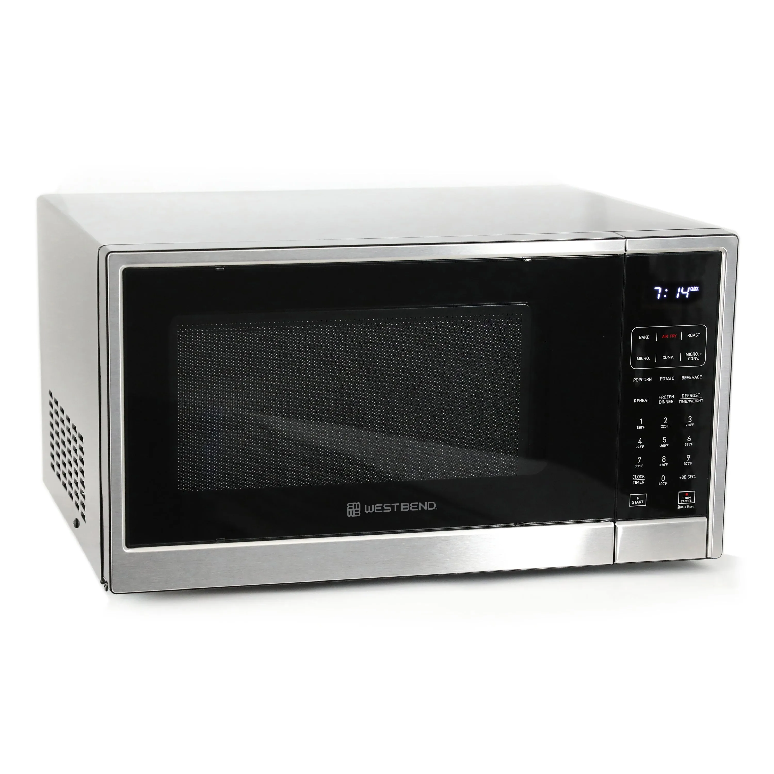 West Bend Microwave Air Fry, Convection Oven 3-in-1, 1.3 cu. ft. Capacity