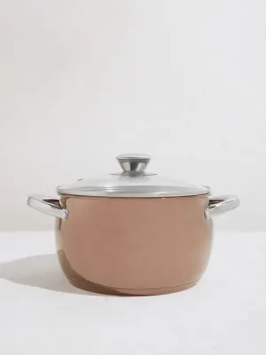 Westside Home Copper Stainless Steel Casserole with Lid Set