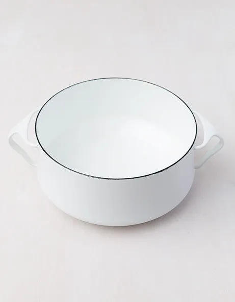 White Enamel Pots/Casserole