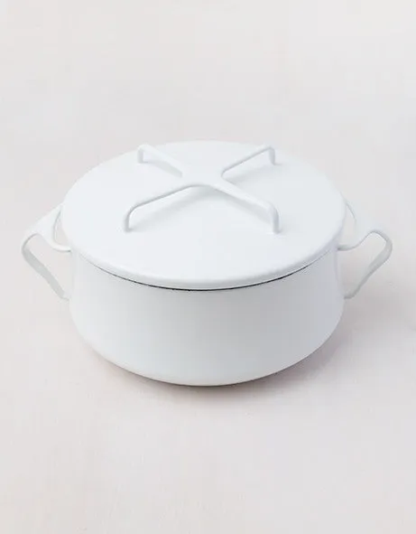 White Enamel Pots/Casserole