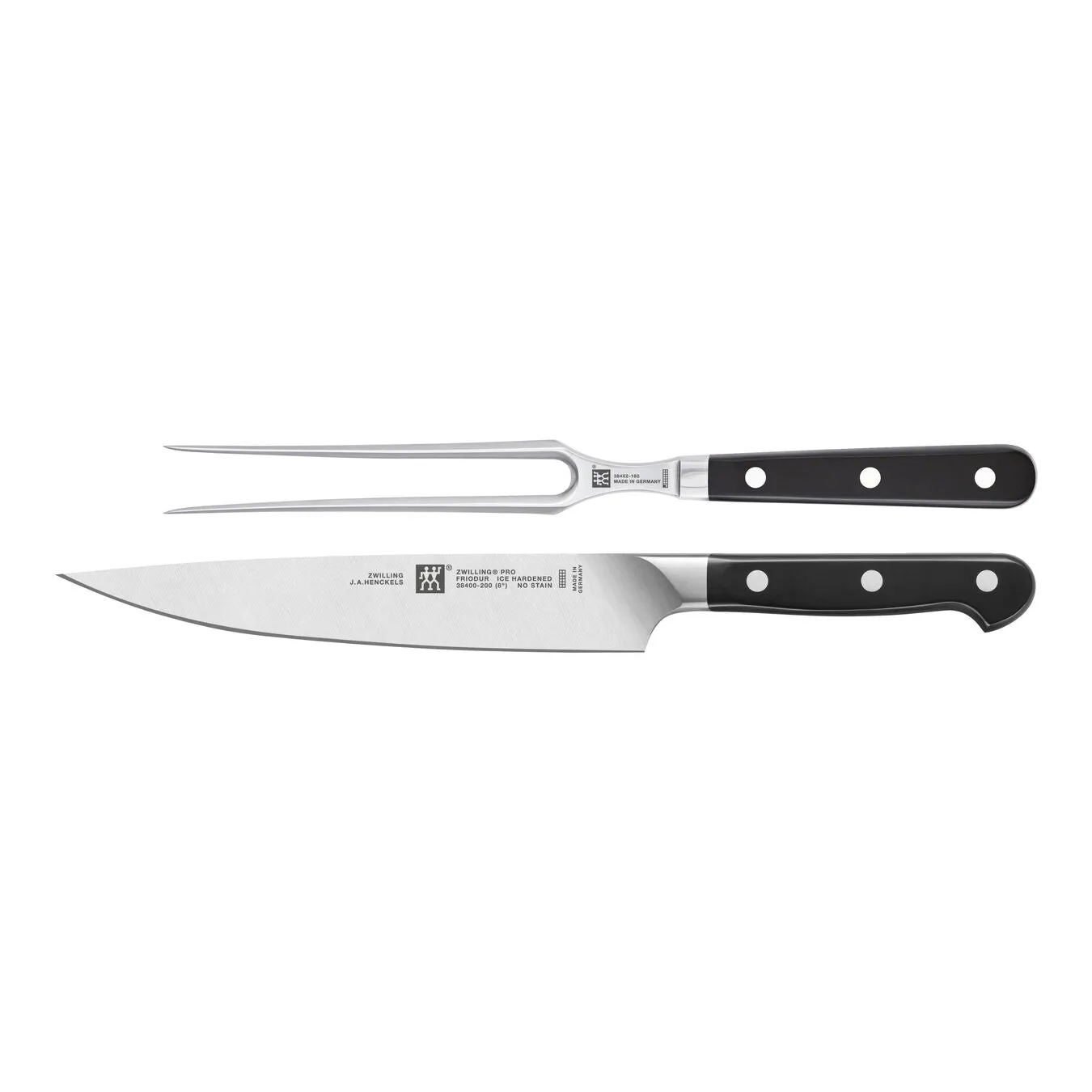 Zwilling Pro 2-Piece Carving Knife and Fork Set